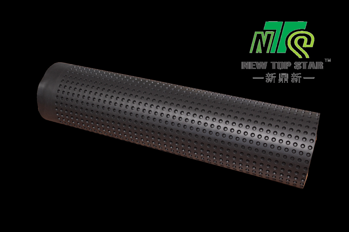 HDPE foam Dimple Drainage Board , Dimple Floor Underlayment With IXPE Foam Underlay