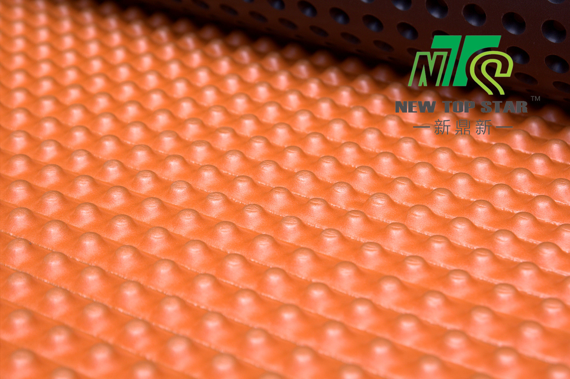 HDPE foam Dimple Drainage Board , Dimple Floor Underlayment With IXPE Foam Underlay