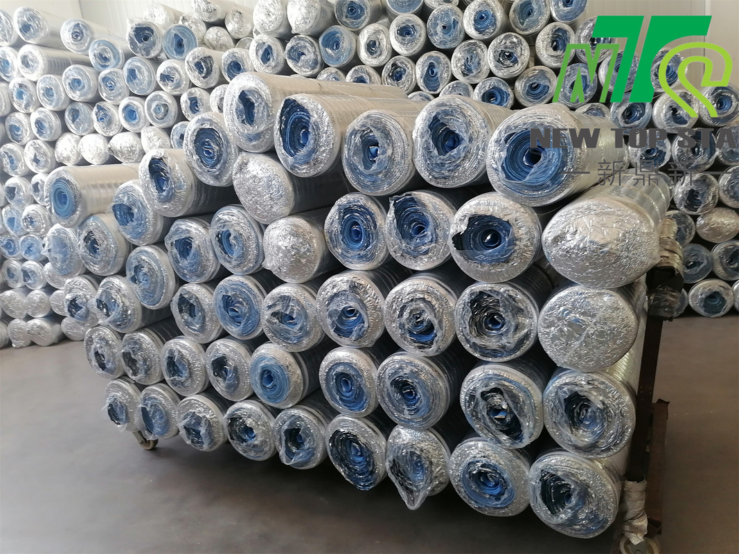 EPE Noise Block Underlayment Foam 3mm High Density Silver Laminate Underlay
